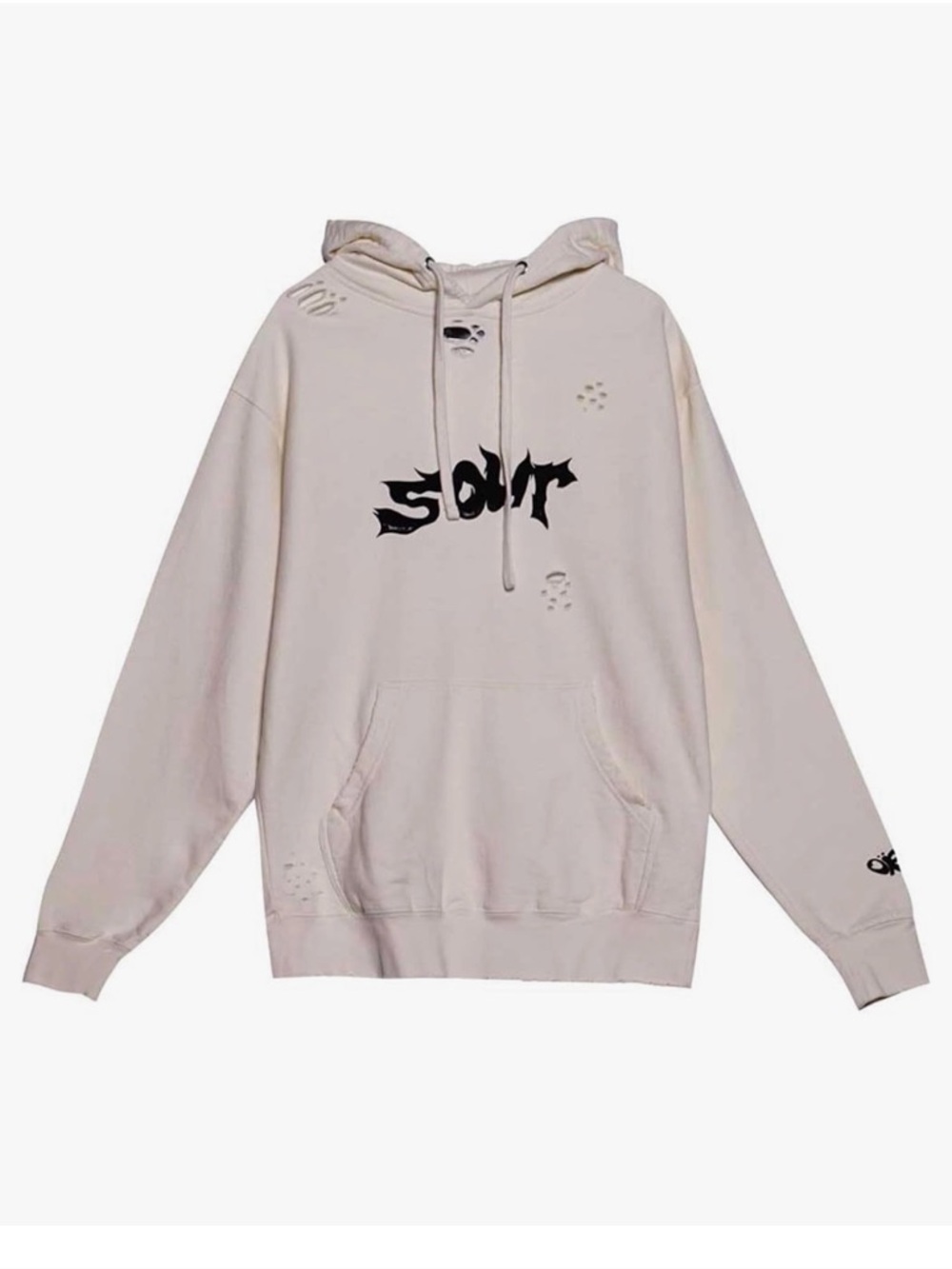 Olivia Rodrigo Pullover Hoodie featuring the ‘Sour Butterfly’ design motif.